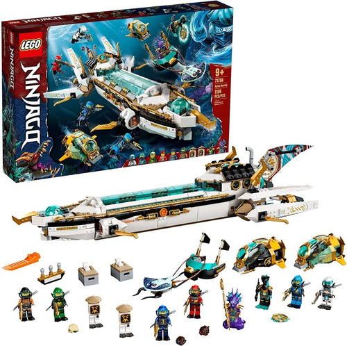 Lego Ninjago Hydro Bounty 71756 Kit De Construcción 1,159