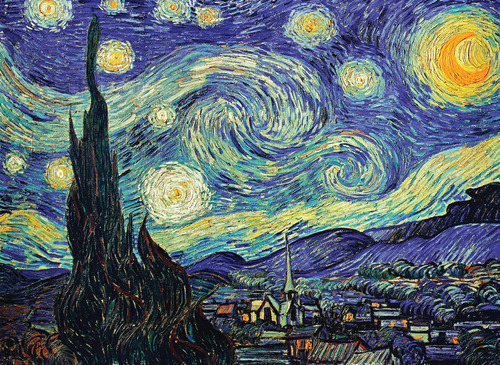 Palacelearning The Starry Night 1889 De Vincent Van Gogh - P