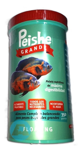 Shulet Peishe Grande 350g Aiken Alimento Flote Para Ciclidos Acuario Aiken Lomas De Zamora