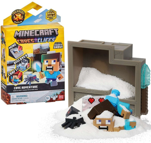 Moose Toys Treasure X Minecraft Caves & Cliffs Sorpresa