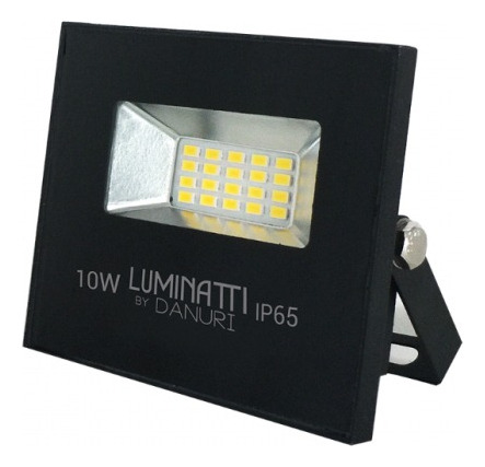 Projetor Led 10w Verde Ip65 Bivolt Luminatti 1 Unidade