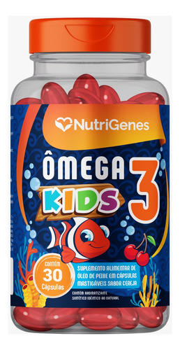 Ômega 3 Kids Nutrigenes - Desenvolvimento Cognitivo