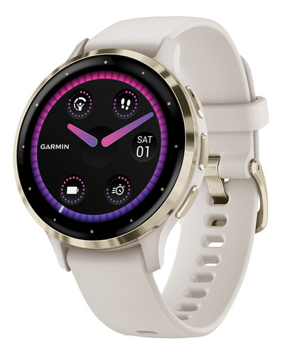 Smartwatch Fitness Garmin Venu 3s Acero Y Silicona