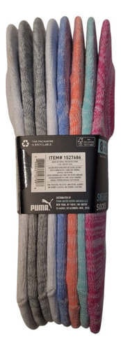 Tines Puma Para Mijer 8 Pares De Colores Originales Y Nuevos Blanco Logo 5-9.5