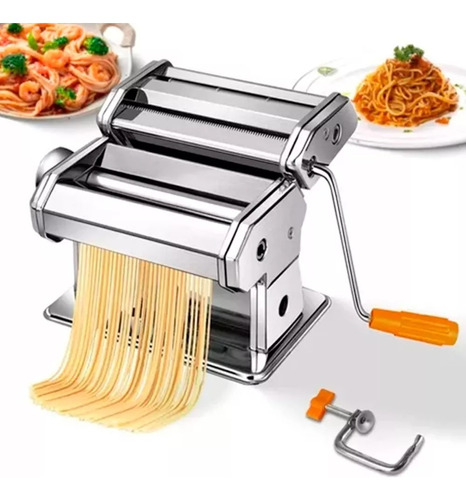 Fabricadora De Spaguetti Pasta Maquina Manual Acero Inox