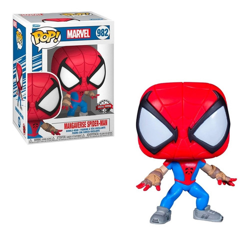 Funko Pop! Marvel Mangaverse Spider-man #982 Edicionespecial