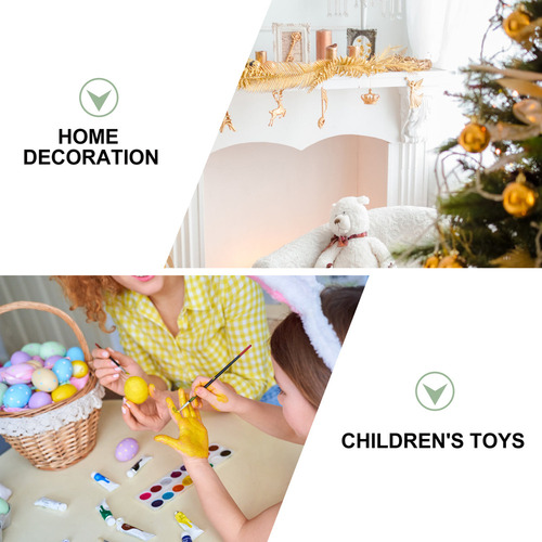 Navidad Huevos Para Decorar Zanahoria Artificial Falsa, 24