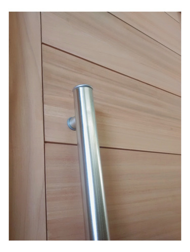 Puerta Moderna De Madera Maciza Entrada Frente 87.3x204 Madera Natural