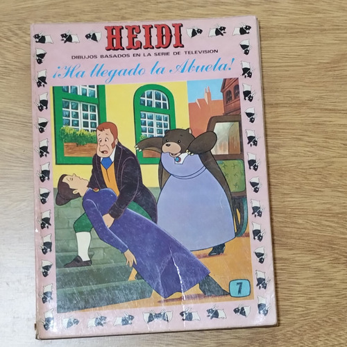 Revista De Juana Spyri Heidi: Ha Llegado La Abuela 1977