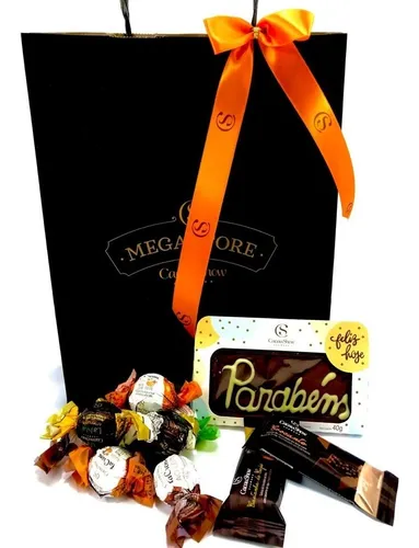 comprar Kit Parabéns- Presente 7 Chocolates Cacau Show  **promoção**