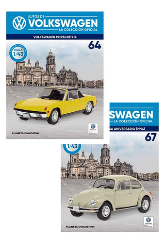 Revista Volkswagen #64 Porsche Y #67 Sedán 40 Aniversario