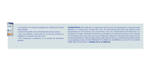 Imagen 5 de 6 de Nutrilon Profutura 3 - Brick 1lt X 6 Unidades