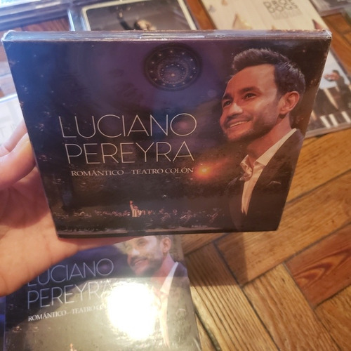 Luciano Pereyra Romantico En Teatro Colon Cd Dvd 2019