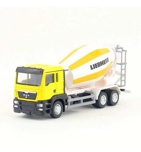 Camión Mixer Man Liebherr Escala 1:64 15 Cms Largo