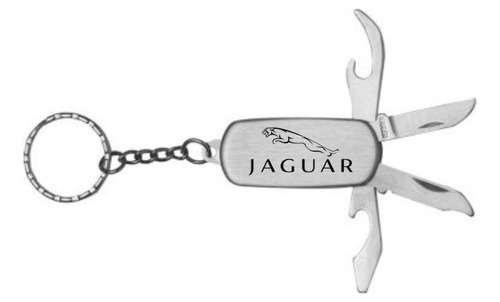 Chaveiro Jaguar F-type F-pace Luxo 3 Em 1 Metal Canivete