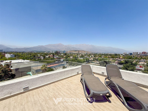 Exquisito Penthouse Con Azotea Venta De 3 Dorm. En Vitacura