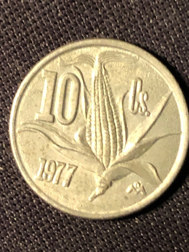 Moneda 10 Centavos  Elotito 1977