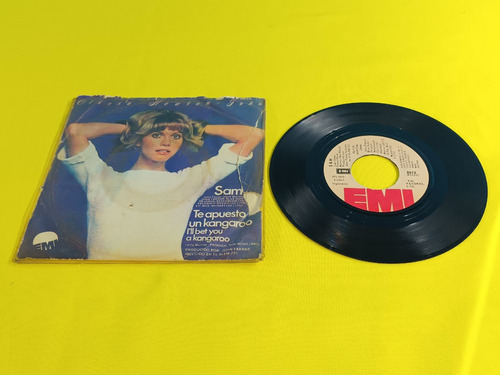 Acetato Vinil Olivia Newton John Sam 45rpm