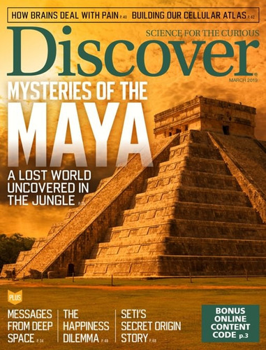 Revista Discover Marzo 2019. En Inglés