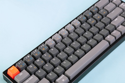 Imagen 3 de 7 de Keychron K6 White Led Brown Switches Gateron Mac-windows