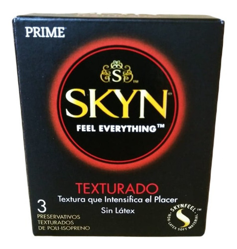 Preservativos Prime Skyn Texturados 4 Cajitas X 3