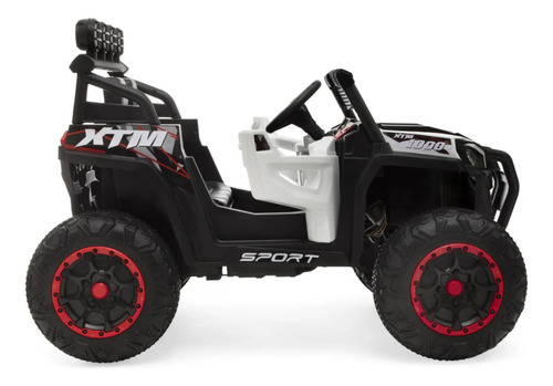 Montable Sport Buggy Blanco 1 Plaza Control Remoto, Mp3, Usb