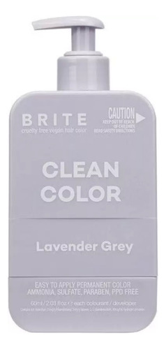 Tinte Para El Cabello Vegano, Brite Lavender Grey