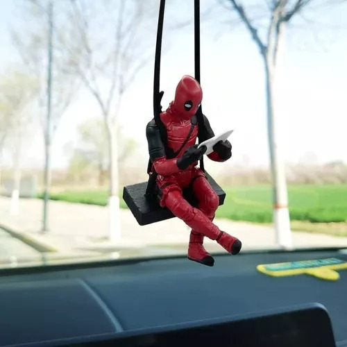 Muñeco Deadpool, Colgante Para Auto