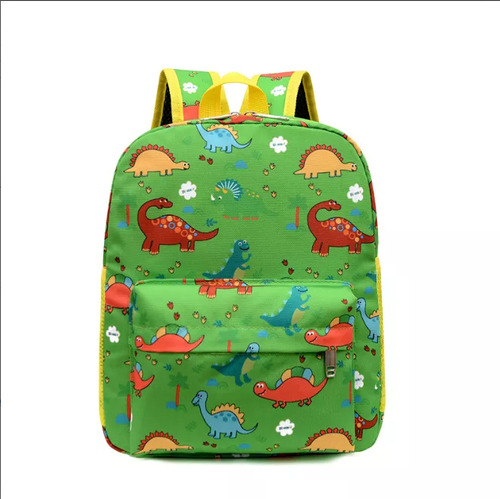 Mochila De Escuela Para Niños Cute Print Dinosaur Backpack