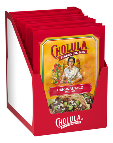 Cholula Original Taco Seasoning Mix, 1 Oz (paquete De 12)