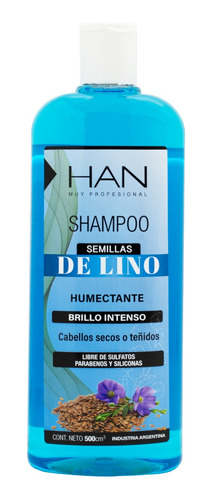 Han Semillas De Lino Shampoo Humectante Brillo Cabello Local