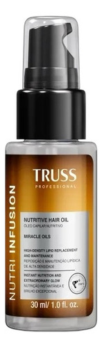 Truss Shampoo + Condicionador + Óleo 30ml Nutri Infusion