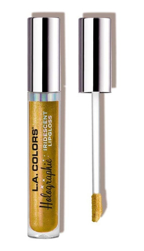L.a. Colors Holographic Iridescent Lip Gloss Gold Rush