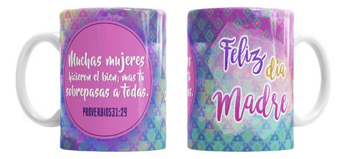 Tazas Frases Religiosas Para El Día De La Madre, Día Madres