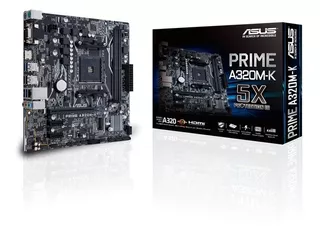 Tarjeta Madre Asus A 320m-k Socket Am4 90mb0tv0-m0aay0