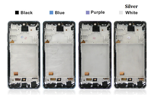 Pantalla Oled+marco+funda For Samsung A72 4g A725