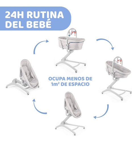 Chicco Baby Hug 4 En 1 Mini Cuna Para Bebés 0 - 3 Años