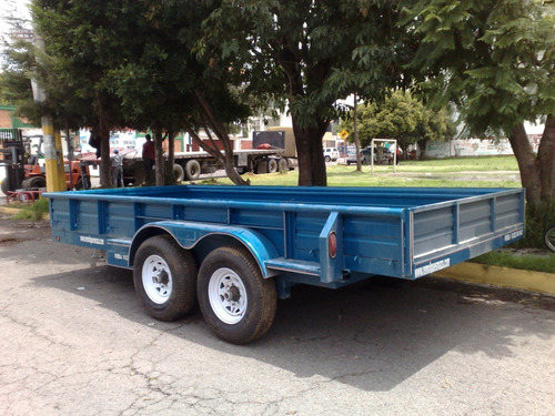 Remolque Maza Volteo 6000kg Maquinaria,carga Gral