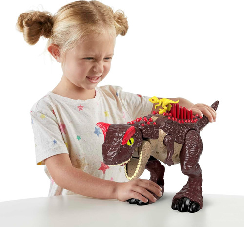 Imaginext Fisher Price Jurassic World Spike Strike Carnotaur