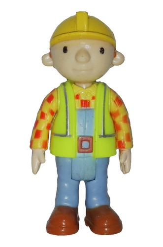 Figura Articulable Bob Constructor Chaleco 7cm Hit Kc