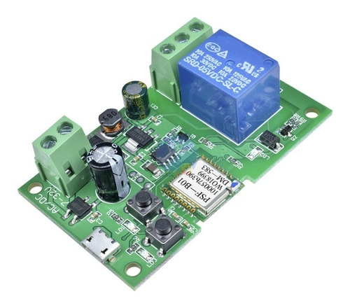Sonoff Wifi Módulo Relé Dc7v-12v-32v Função Pulso E Travado 