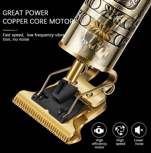 Maquina de Cortar Cabelo Barba Buda Profissional