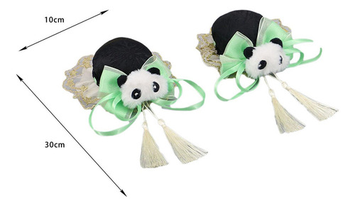2 Pinzas Para El Cabello De Estilo Chino, Accesorios Verde
