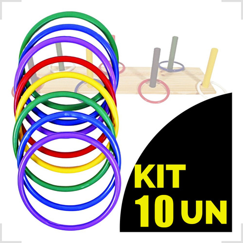 Kit De Argolas - Com 10 Unidades - Referência 00414 - Real S