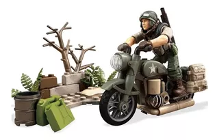 Mega Construx Call Of Duty Motocicleta De Asalto Motorbike