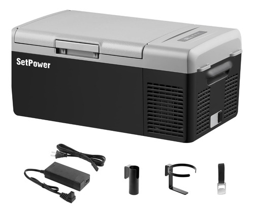 Setpower Fc15 Refrigerador Eléctrico Portátil Con Adaptador