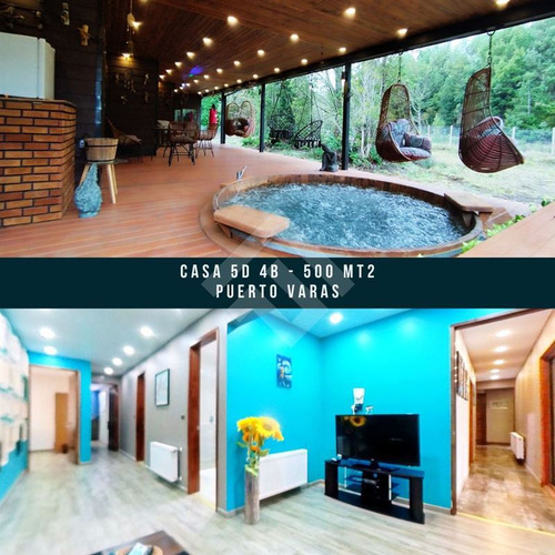 Parcela 5.000mt2 - Casa 5d 4b - 500mt2 - Puerto Varas