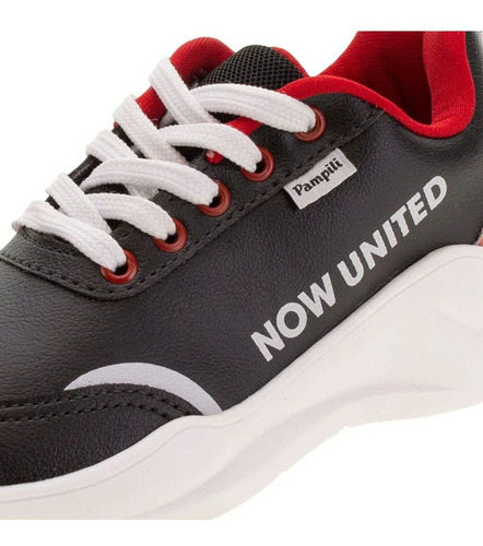Imagem 4 de 5 de Tênis Infantil Feminino Now United Nalu Pampili 658001 Preto