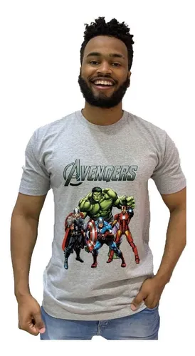 Camisa Camiseta Her i Marvel Vingadores Avengers Thor Hulk