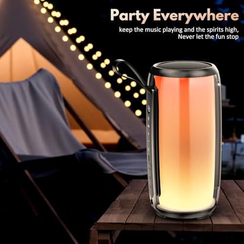 Altavoz Portátil Bluetooth, Altavoz Inalámbrico Resistente A